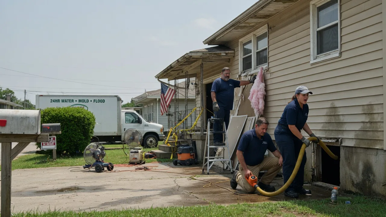 Water Damage Repair in Woodridge, IL near me